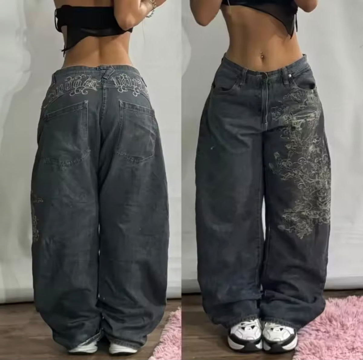Vaqueros Harajuku Mujer