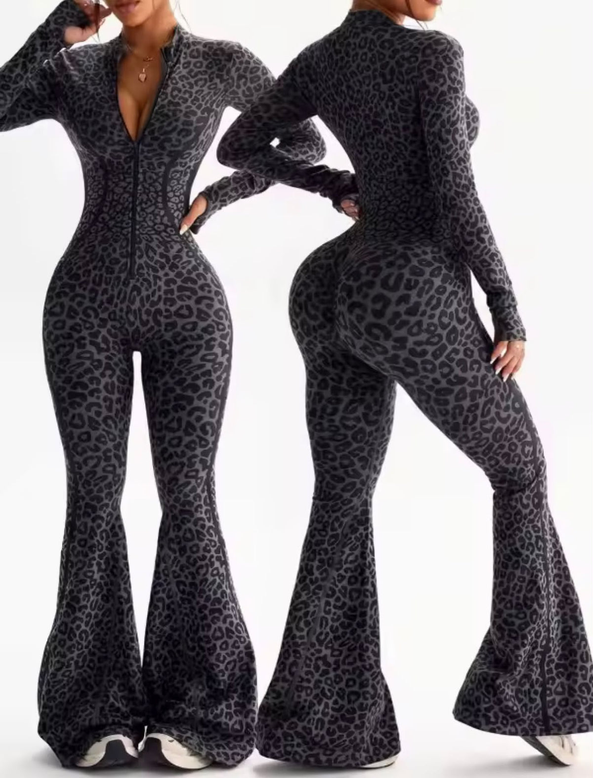Mono Fitness Estampado Leopardo