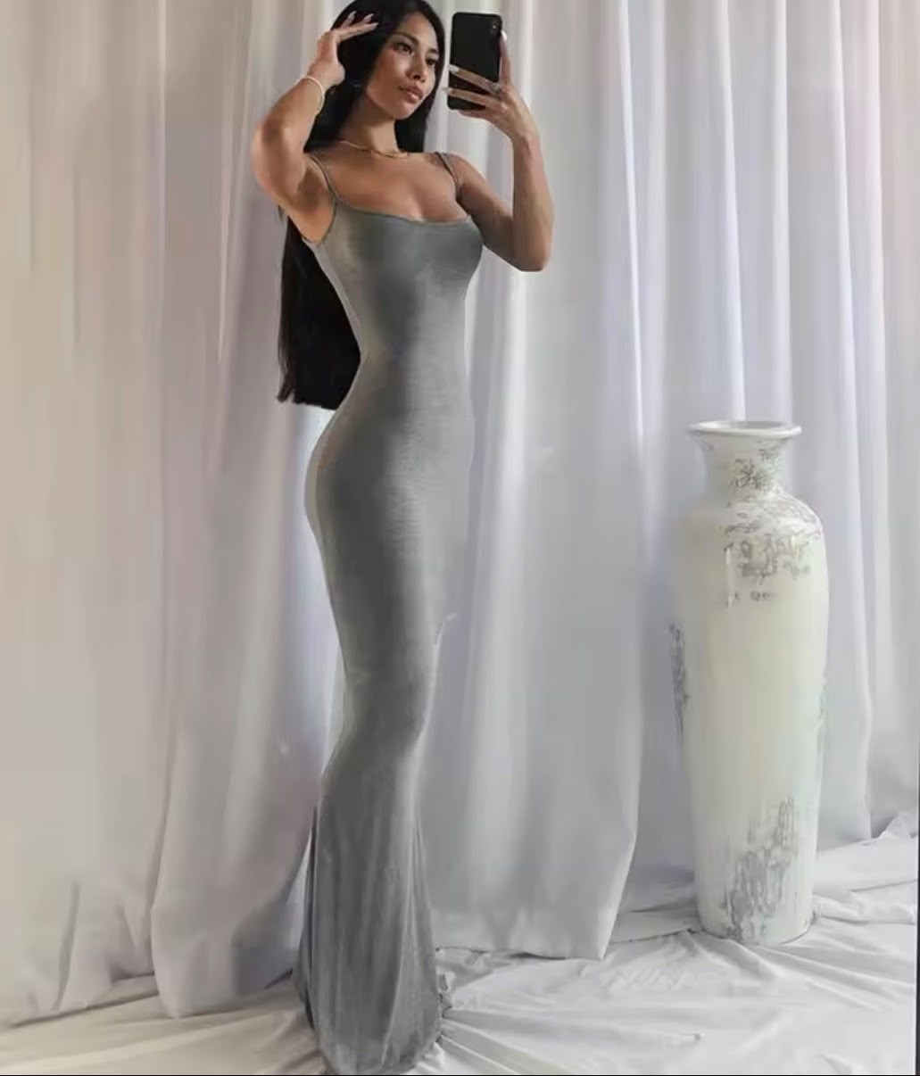 Vestido Largo Ajustado