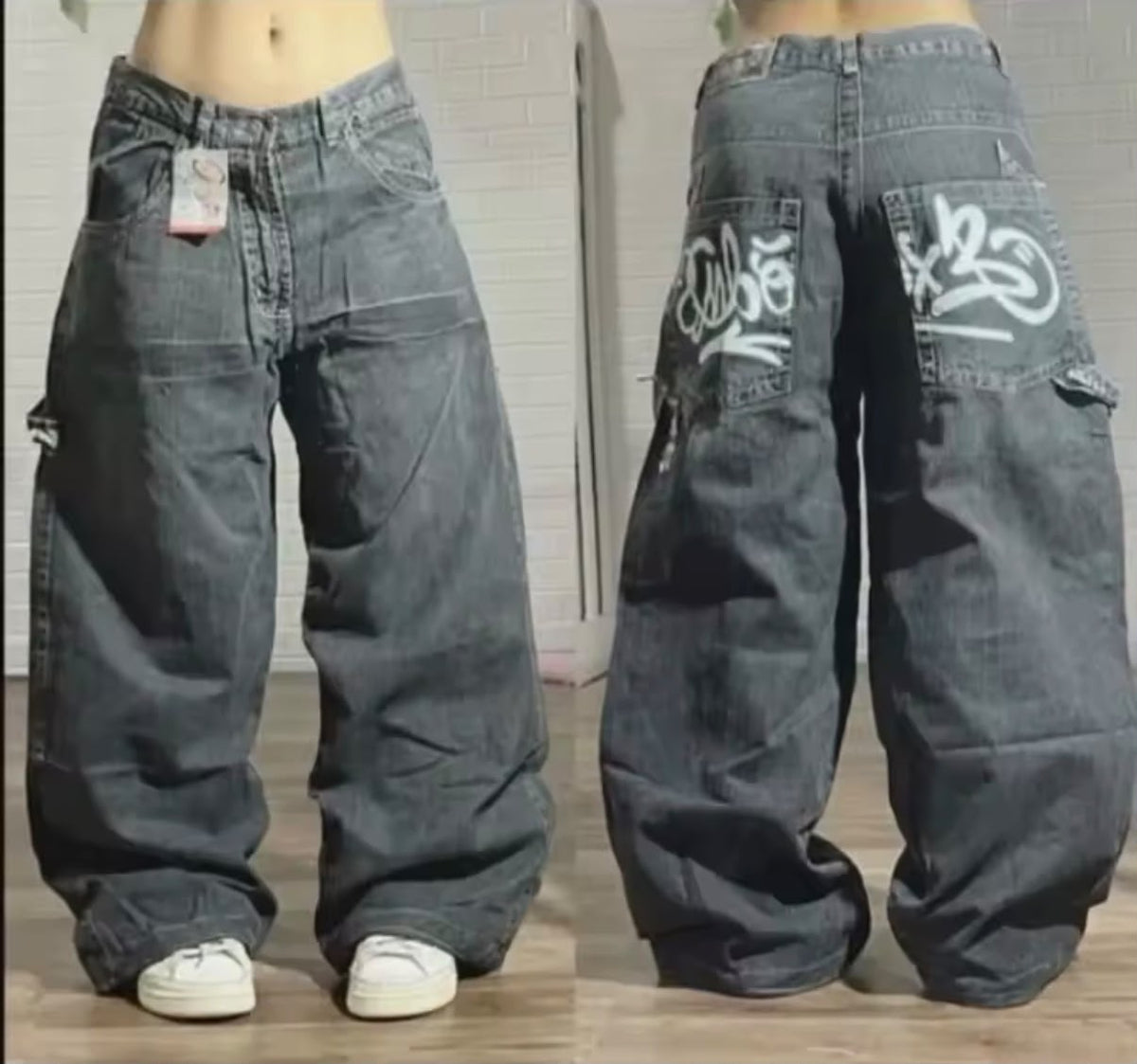 Vaqueros Harajuku Mujer
