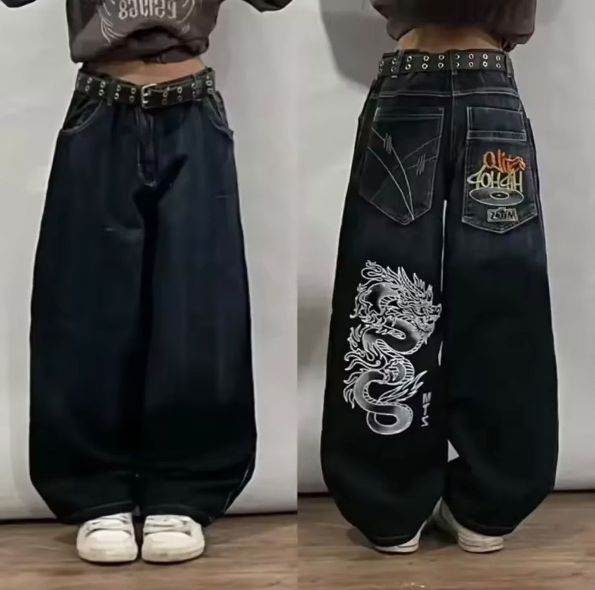 Vaqueros Harajuku Mujer