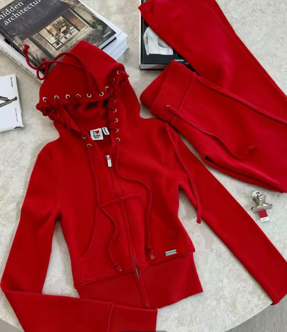 Conjunto Casual Ajustado Mujer