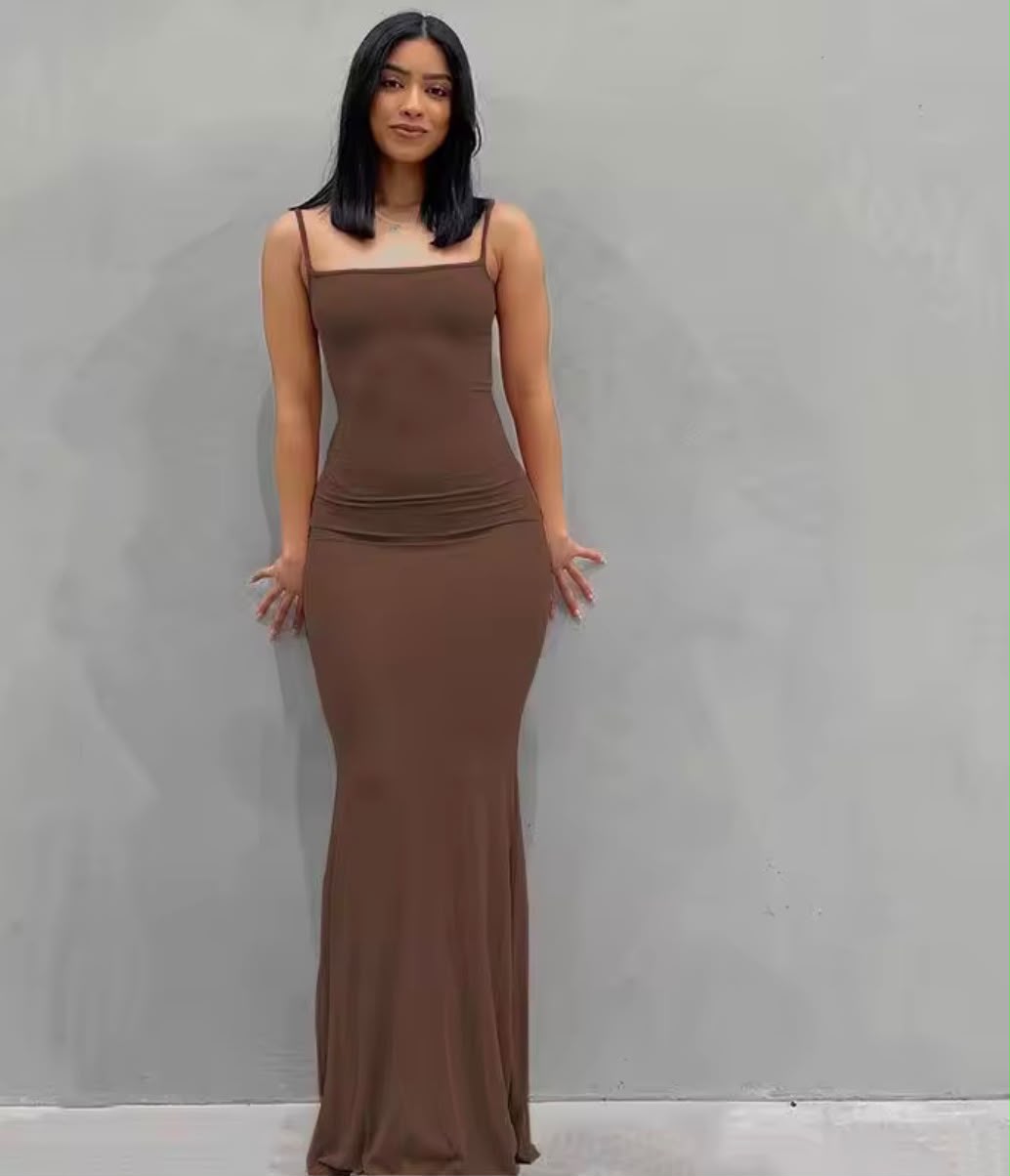 Vestido Largo Ajustado