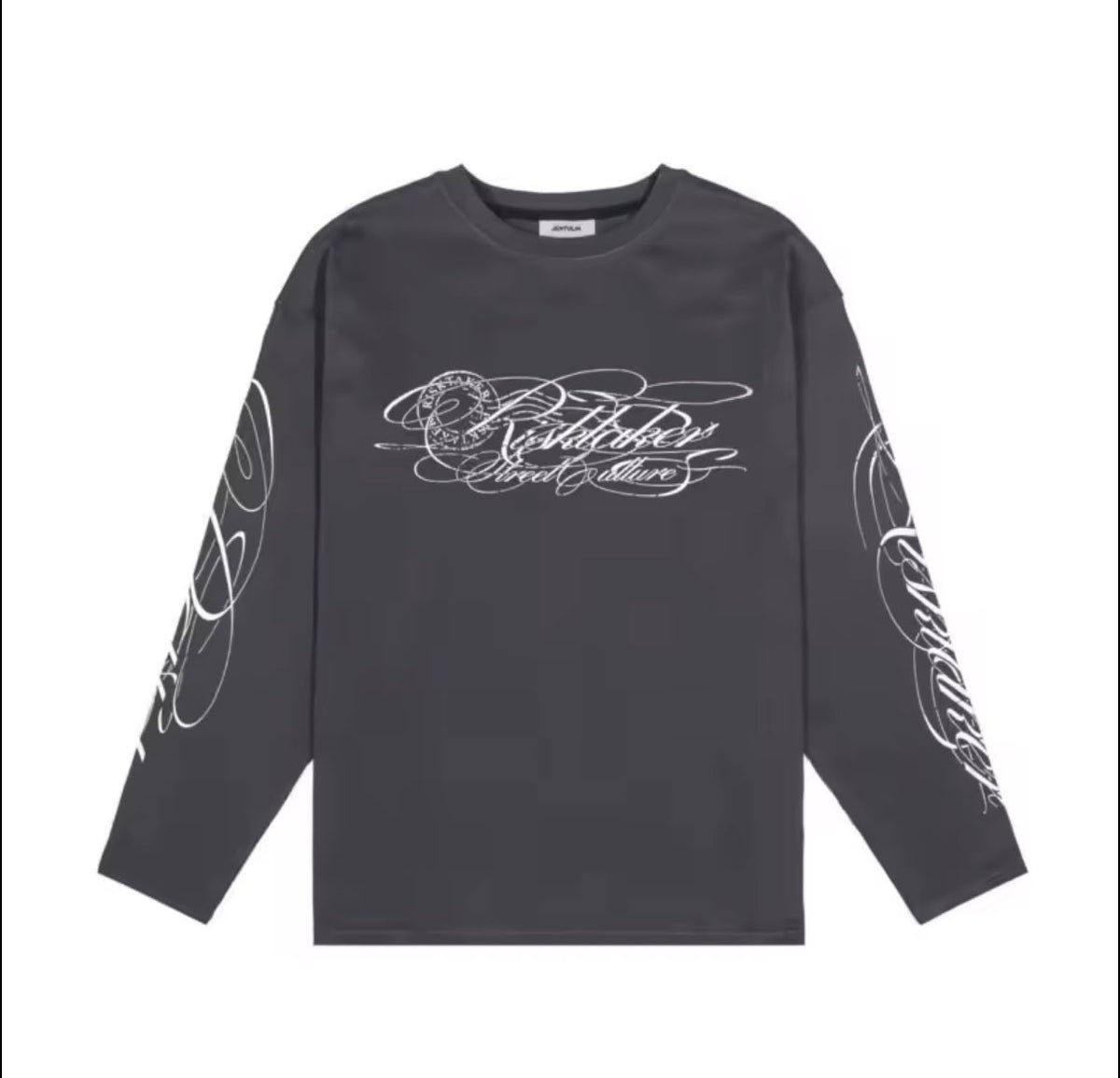 Camiseta de Manga Larga con Estampado Retro